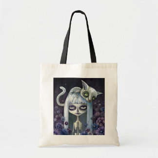 Felina de los muertos tote bag