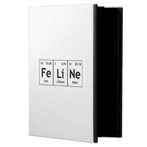 FeLiNe Chemistry Periodic Table Elements Words Powis iPad Air 2 Case