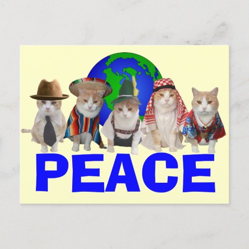 Feline Diplomatic Corps Postcard