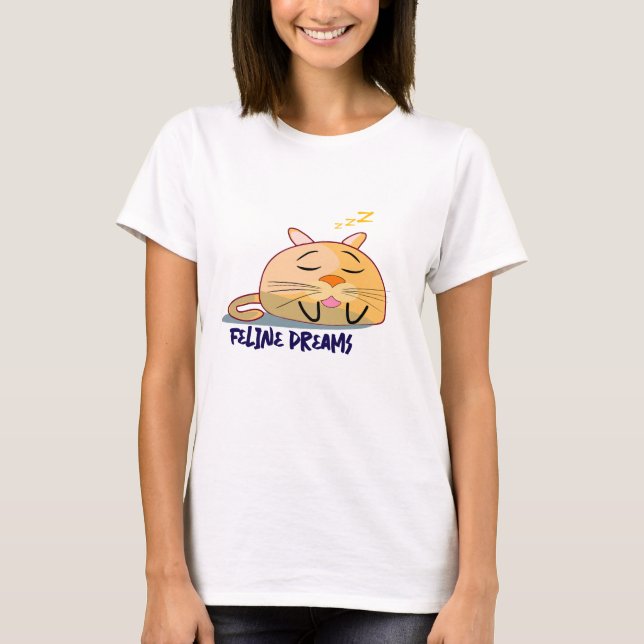 Feline Dreams T-Shirt (Front)
