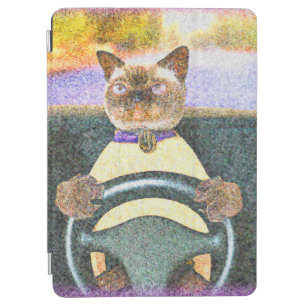 "Feline Driver" Cute Photo. Buy Now iPad Air Cover