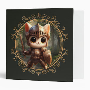 Feline Fantasy Adventure 3 Ring Binder
