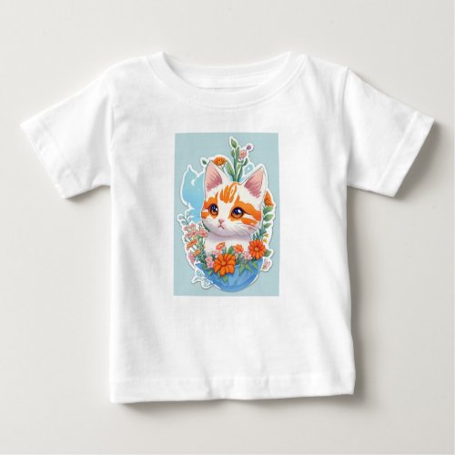 Feline Fascination Unveiling the Cat Cool Facts Baby T_Shirt