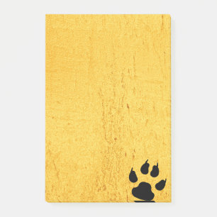Feline Footprint Post-it Notes