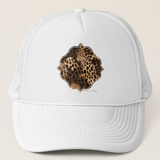 Feline Freckles Trucker Hat (Front)
