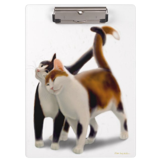 Feline Friends Cat Clipboard (Front)