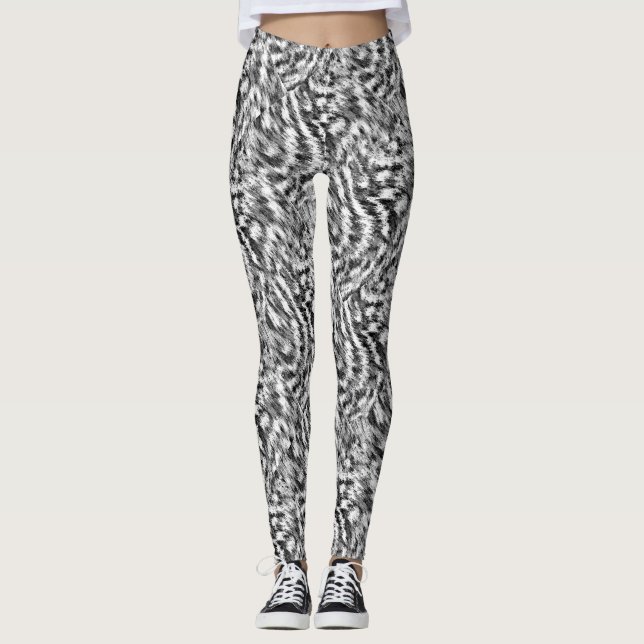 Feline Fur Leggings (Front)