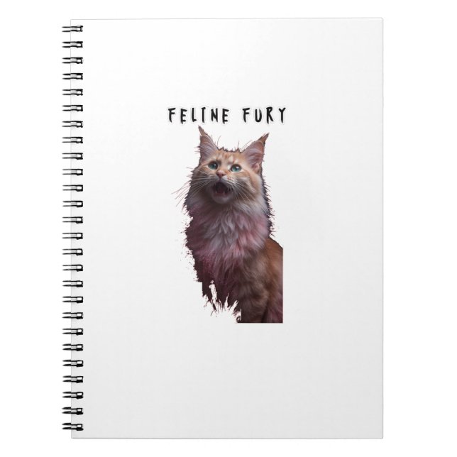 Feline Fury Notebook (Front)