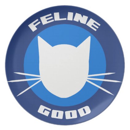 Feline Good Dinner Plate