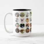 Feline Inspired Two-Tone Coffee Mug