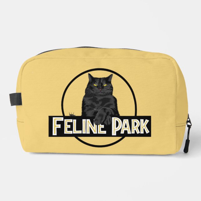 Feline Park Dopp Kit (Front)