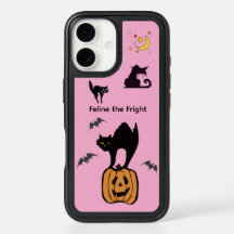 Feline the Fright Cat Halloween Pink OtterBox Case