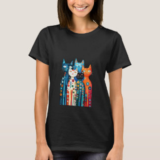 Feline Vibes - Cute Cat Lover T-Shirt
