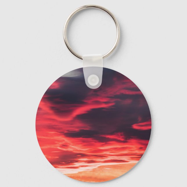 feline wave keychain (Front)