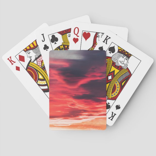feline wave poker cards (Back)