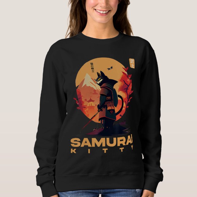 Feline Wonders The Rise of Samurai Kitty Sweatshirt (Front)