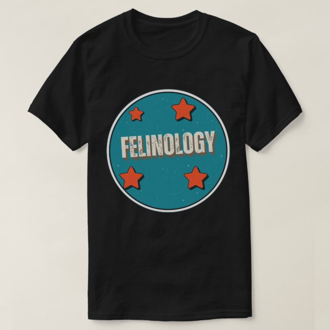 Felinology T-Shirt (Design Front)