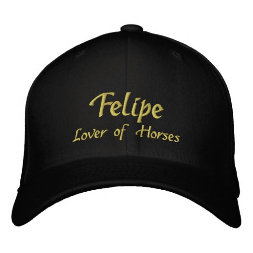 Felipe Name Cap  Hat
