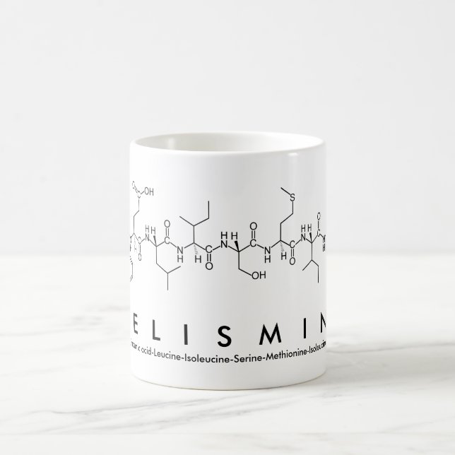 Felismina peptide name mug (Center)
