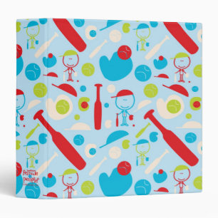 Felittle People Baseball Binder