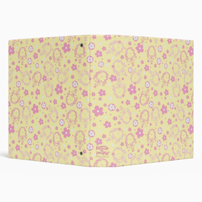Felittle People Lilly Girls Binder (Background)