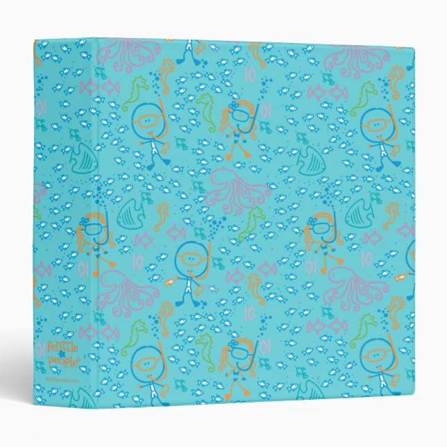 Felittle People Underwater Binder (Front/Spine)