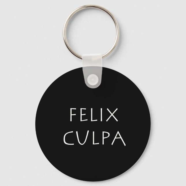 Felix culpa keychain (Front)