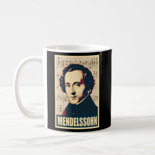 Felix Mendelsohn Classical Music Composer Coffee Mug