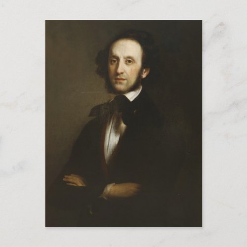 Felix Mendelssohn Postcard