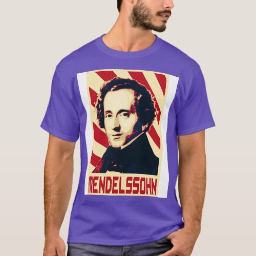 Felix Mendelssohn Retro T_Shirt