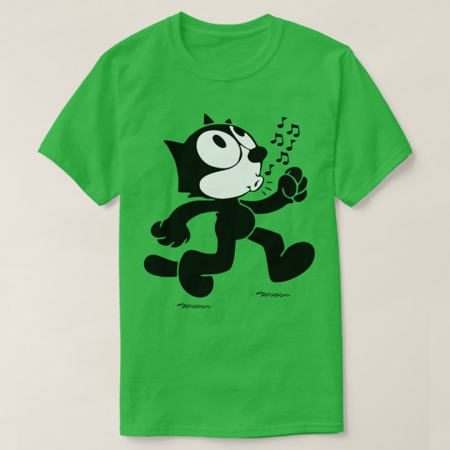 felix the cat walking T-Shirt (Design Front)