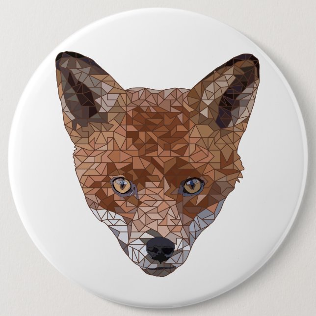 Felix the Fox Button (Front)