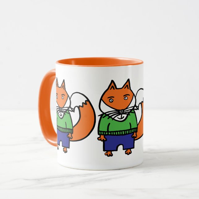 Felix the Fox Mug (Front Left)