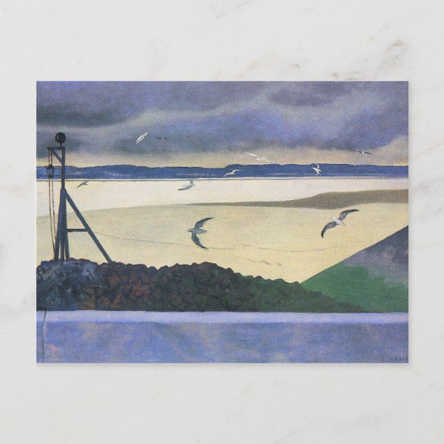Felix Vallotton - Gulls Postcard (Front)