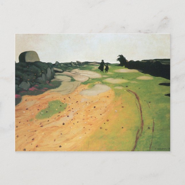 Felix Vallotton - Landscape in Breton Postcard (Front)