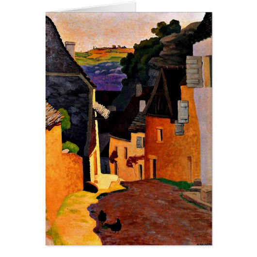 Felix Vallotton - Rocamadour Landscape Cards (Front)