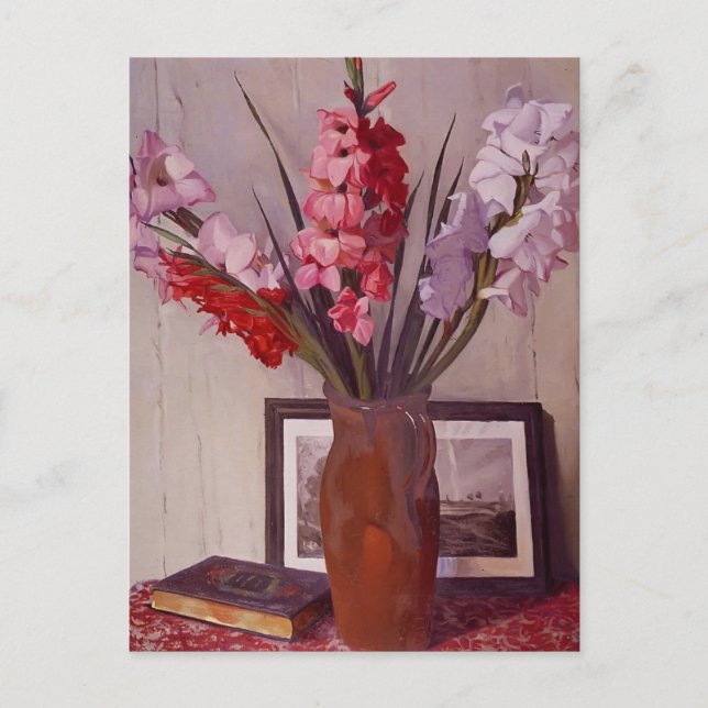 Felix Vallotton - Still Life with Gladioli Postcard (Front)