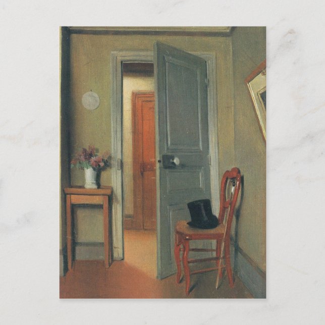 Felix Vallotton - The visit Postcard (Front)