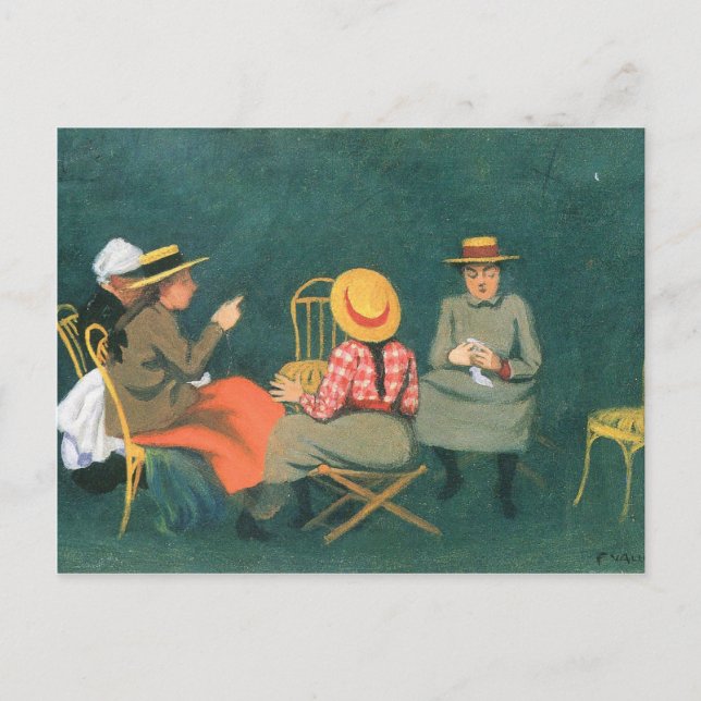 Felix Vallotton - The women Postcard (Front)