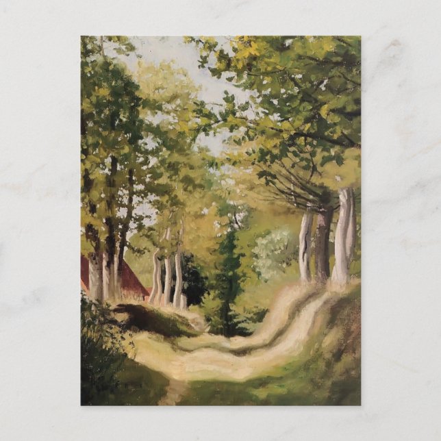 Felix Vallotton - Undergrowth Postcard (Front)