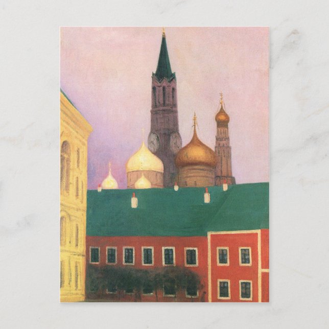 Felix Vallotton - View of the Kremlin in Moscow Postcard (Front)