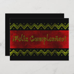 feliz cumpleaños arriba invitation