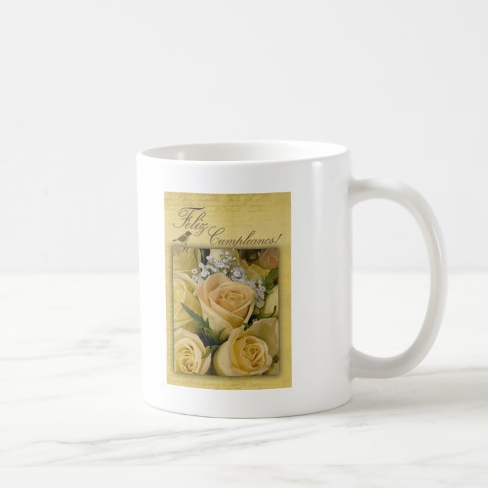 Feliz Cumpleanos Birthday Card Coffee Mug