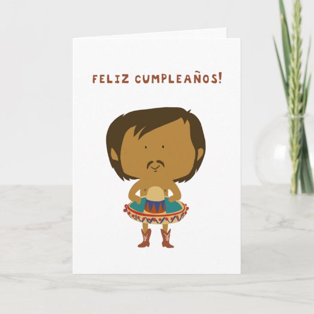Feliz Cumpleanos! Card (Front)