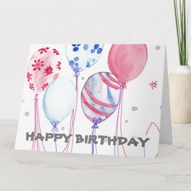FELIZ CUMPLEAÑOS CARD (Front)