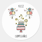 Feliz Cumpleanos Stickers for Sale