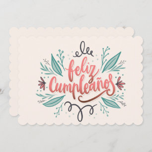 Feliz Cumpleanos Holiday Card