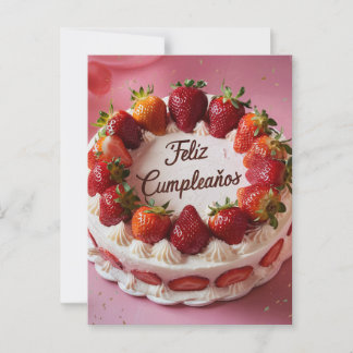 Feliz Cumpleaños Postcard