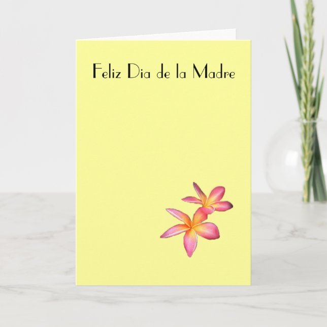 Feliz Dia de la Madre 11 Card (Front)