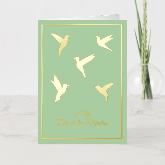 Feliz Dia De Las Madres Card (Front)